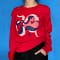 Wind textile design sweatshirt by Monsie Monika Jurczyk